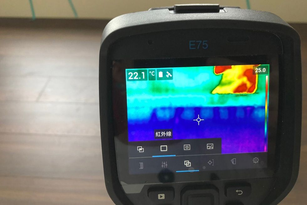 熱顯像儀測漏